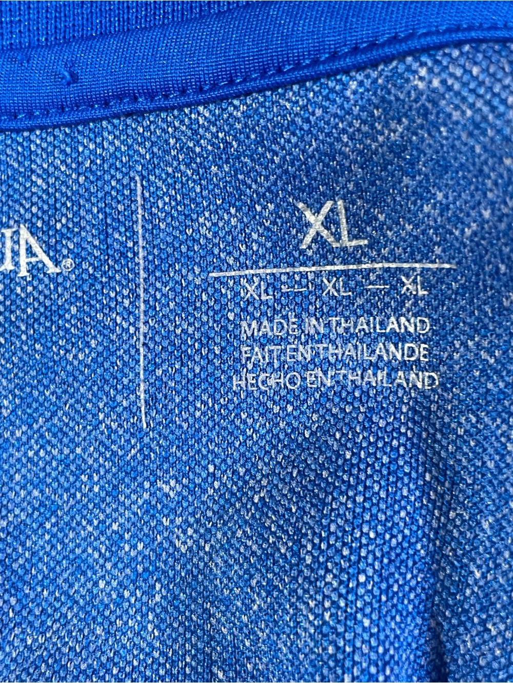 Antigua Women's Royal Blue Polo SZ - XL - Picture 5 of 6